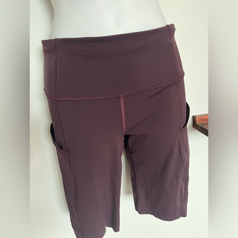 Lululemon long shorts with pockets